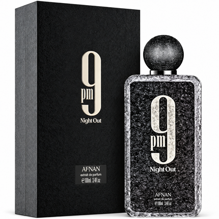 Afnan 9PM Night Out Extrait de Parfum aromaflare.com samples,  Decant Samples 100% authentic , niche fragrances, mans cologne, woman perfume, Full retail bottle 

