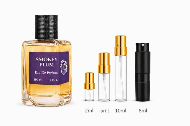 Athena Fragrances-Smokey Plum samples 2ml 5ml 8ml 10ml
 aromaflare.com samples,  Decant Samples 100% authentic , niche fragrances, mans cologne, woman perfume, Full retail bottle 