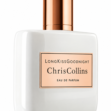 Chris Collins Long Kiss Goodnight Eau de Parfum  aromaflare.com samples,  Decant Samples 100% authentic , niche fragrances, mans cologne, woman perfume, Full retail bottle 