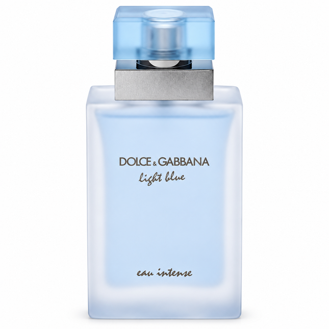 Dolce & Gabbana Light Blue Eau Intense Eau de Parfum  aromaflare.com samples,  Decant Samples 100% authentic , niche fragrances, mans cologne, woman perfume, Full retail bottle 1