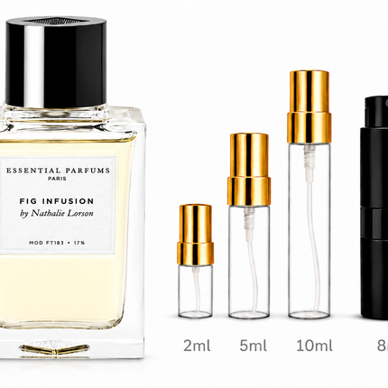 Essential Parfums- Fig Infusion EDP aromaflare.com samples,  Decant Samples 100% authentic , niche fragrances, mans cologne, woman perfume, Full retail bottle 

