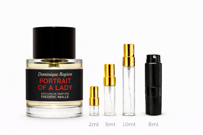 Frederic Malle- Portrait of a Lady Eau de Parfum samples 2ml 5ml 8ml 10ml
 aromaflare.com samples,  Decant Samples 100% authentic , niche fragrances, mans cologne, woman perfume, Full retail bottle 