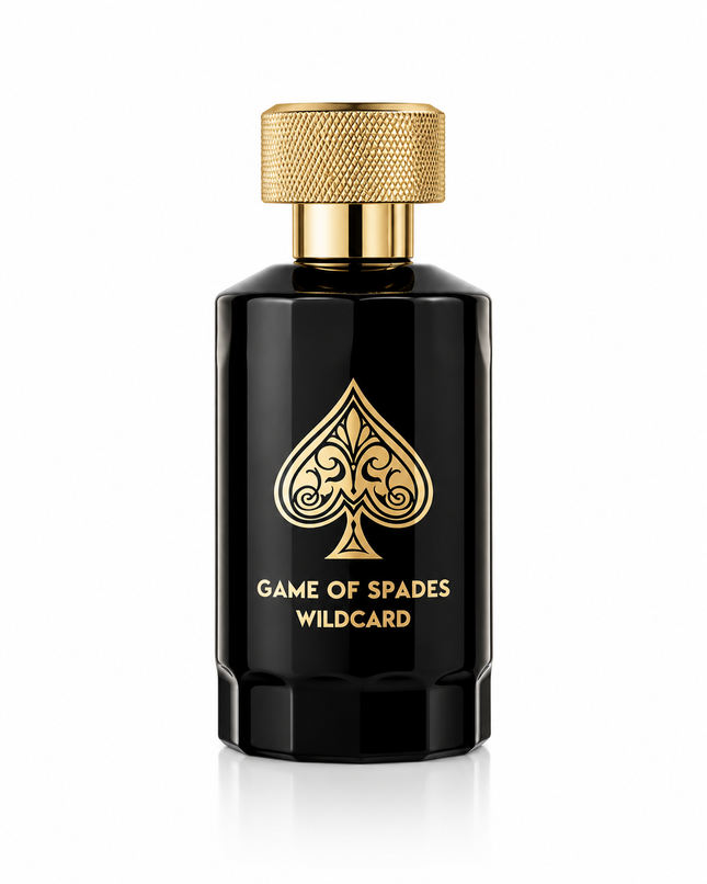 Jo Milano Game of Spades Wildcard Parfum  aromaflare.com samples,  Decant Samples 100% authentic , niche fragrances, mans cologne, woman perfume, Full retail bottle 