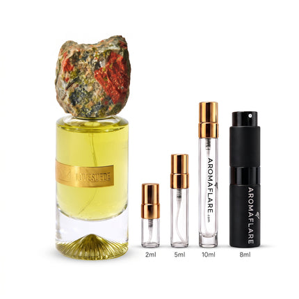 Savoir Faire LoveSuede Eau de Parfum aromaflare.com samples,  Decant Samples 100% authentic , niche fragrances, mans cologne, woman perfume, Full retail bottle 
