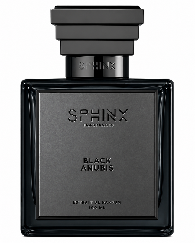 Sphinx- Black Anubis aromaflare.com samples,  Decant Samples 100% authentic , niche fragrances, mans cologne, woman perfume, Full retail bottle 
