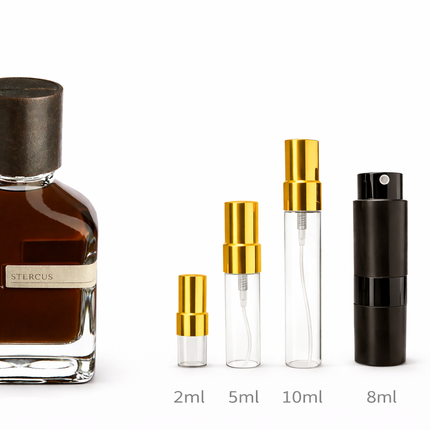 orto parisi stercus samples 2ml 5ml 8ml 10ml
 aromaflare.com samples,  Decant Samples 100% authentic , niche fragrances, mans cologne, woman perfume, Full retail bottle 
